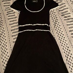 Express Black and White Women's Dress